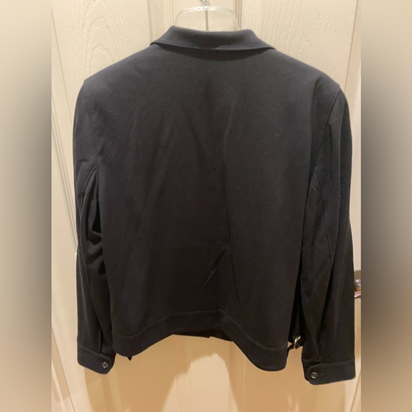 Lauren By Ralph Lauren Ladies Black Jacket/Blazer With Band Hem. Size 16W - Picture 2 of 6